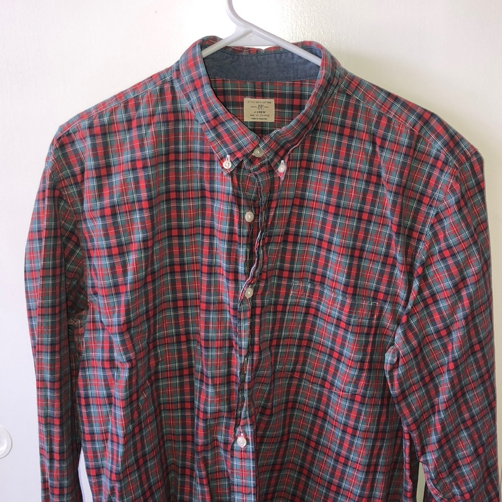Men’s J. Crew Long Sleeve Button Down
